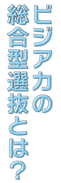 ビジアカの総合型選抜とは